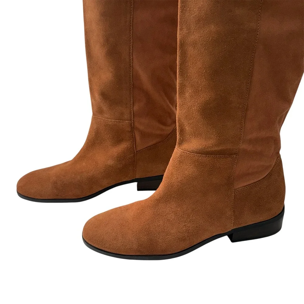 Lucky Brand Women's Calypso Pull-on Over-the-Knee Suede Boots